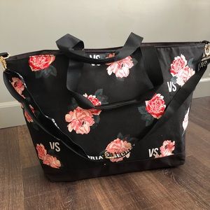 Victoria’s Secret Floral Duffel Bag